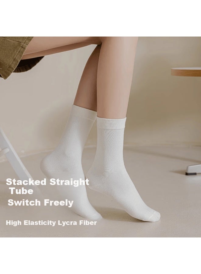 Me Feeling Women's Socks Pure Cotton New Aloe Vera Moisturizing Essential Oil Pile Socks Antibacterial Anti-pilling Seamless Postpartum Socks *5 - Image 3