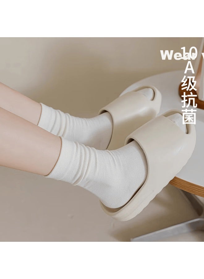 Me Feeling Women's Socks Pure Cotton New Aloe Vera Moisturizing Essential Oil Pile Socks Antibacterial Anti-pilling Seamless Postpartum Socks *5 - Image 5