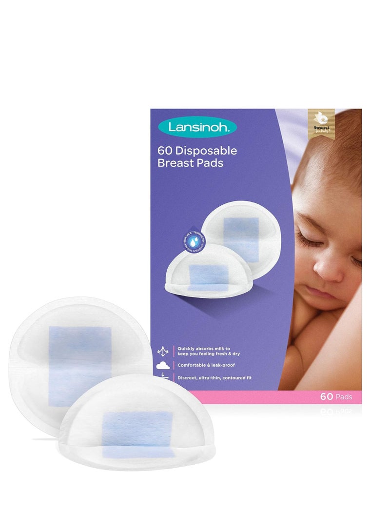 Lansinoh Disposable Nursing Pads, Pack Of 60 - Image 1