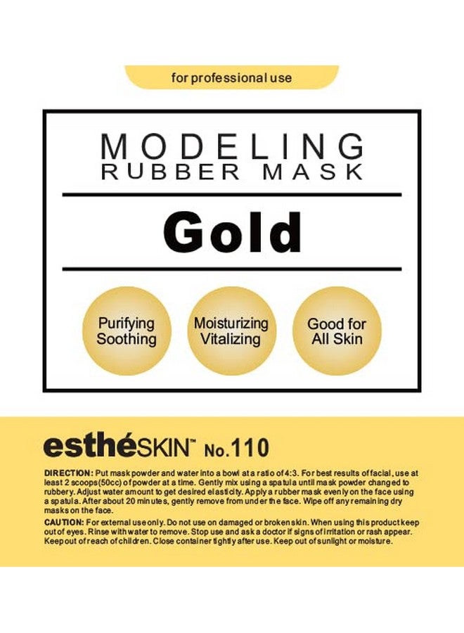 estheskin No.110 Gold Modeling Mask Powder For Professional Facial Treatment 35 Oz. (2 Pack) - Image 2