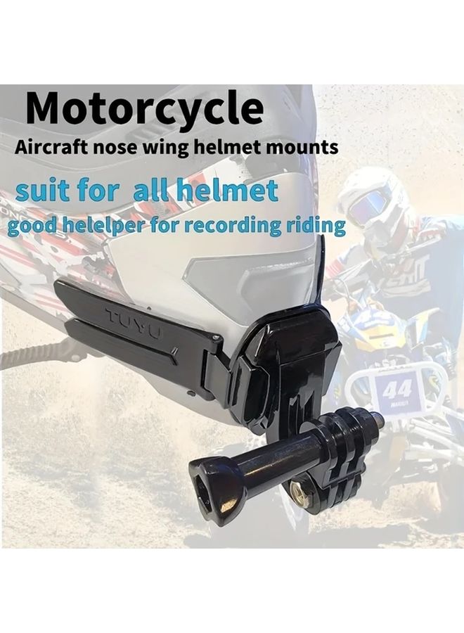 حامل ذقن الخوذة GP522B لكاميرا GoPro Hero 10 و9 و8 و7 و6 و5 وكاميرا DJI Insta360 أكشن - Image 4