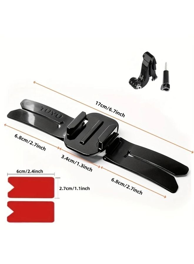 حامل ذقن الخوذة GP522B لكاميرا GoPro Hero 10 و9 و8 و7 و6 و5 وكاميرا DJI Insta360 أكشن - Image 3