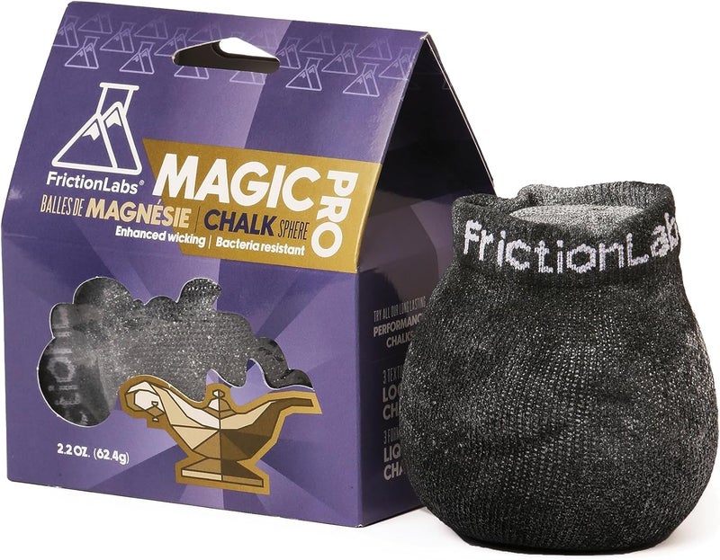 Friction Labs Store Gym Chalk – Magic Ball, PRO Ball (Chalk Bag Sock) | Non-Toxic Climbing Chalk for Bouldering, Gymnastics & More - Image 1