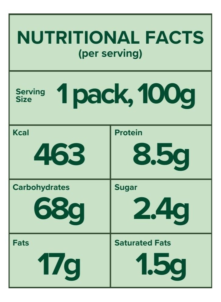 Hummus Whole Grain Rice Cakes Chips 60g - view 4