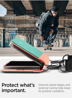 Spigen Compoty Samsung Galaxy Z Flip 4 Case Cover with Strap - Cotton Candy  - Image 5