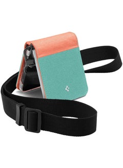Spigen Compoty Samsung Galaxy Z Flip 4 Case Cover with Strap - Cotton Candy  - Image 1