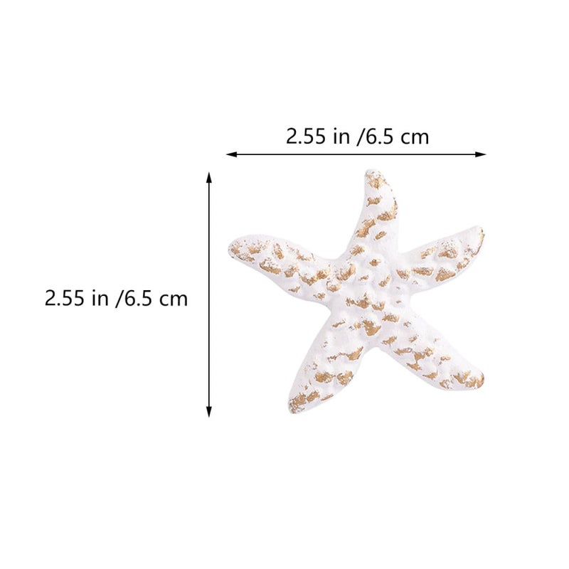 2Pcs White Cast Iron Cabinet Pulls Drawer Handles For Nautical Theme Room - Image 3