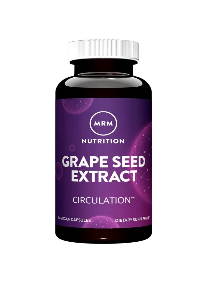 MRM - Nutrition Grape Seed Extract | Circulation | Antioxidants | Anti-agning | Gluten Free + Vegan | 100 Servings - Image 1