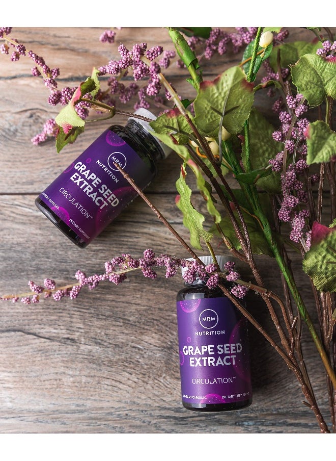 MRM - Nutrition Grape Seed Extract | Circulation | Antioxidants | Anti-agning | Gluten Free + Vegan | 100 Servings - Image 1
