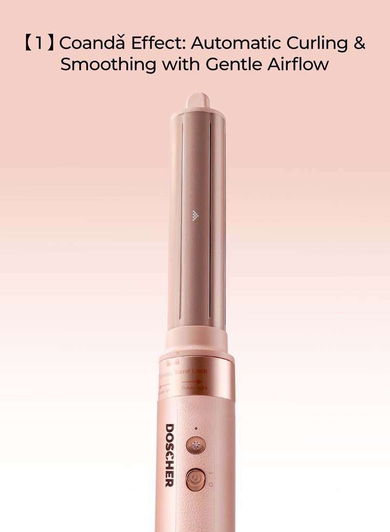 DOSCHER 1500Watt 5-in-1 Multi-Functional Hair Styler&Hair Dryer,20 Million High-Concentration Negative Ion Hair Care,110,000 RPM High-Speed 2X Faster Drying,3-Temp Settings withTemp Memory Function - Image 5