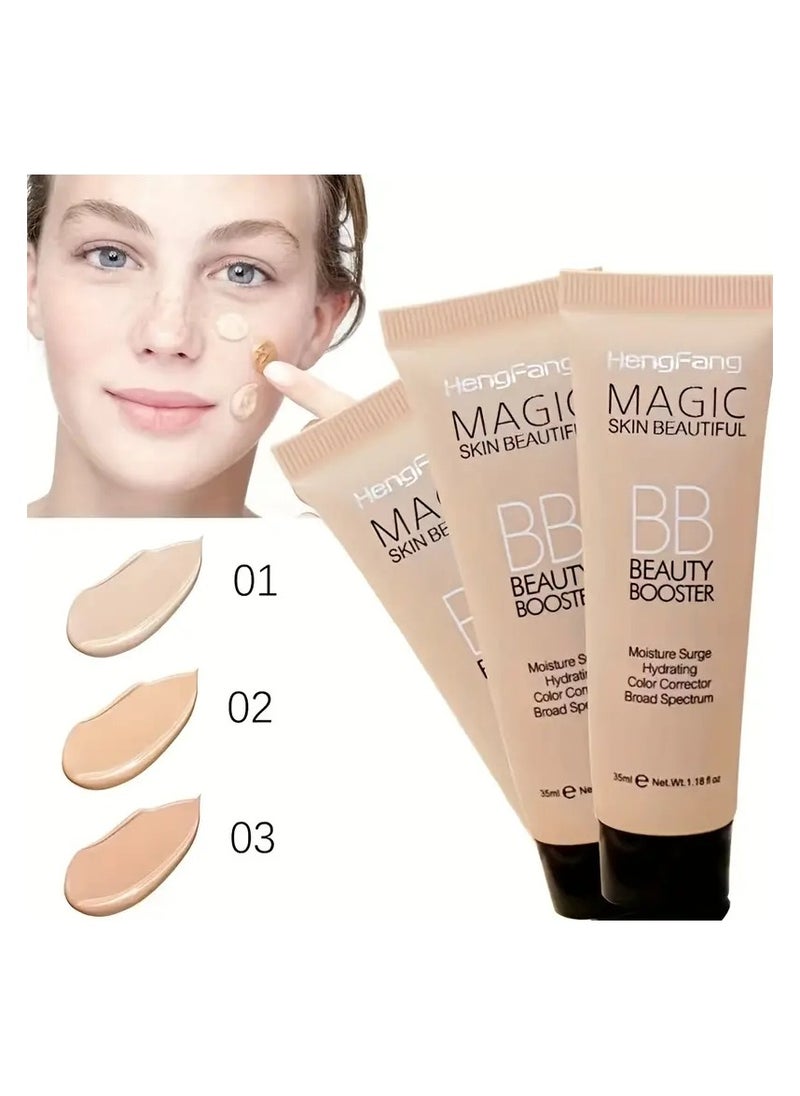 Isolation Cream BB Cream Brightening Skin Tone Liquid Foundation Concealer Long Lasting Non Take Off Makeup Primer Cream - COLOR 2