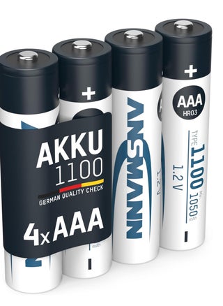 Ansmann 5035232 AAA 1100 mAh 4-Pack Blister High-Capacity Rechargeable Batteries NiMH - pzsku/ZDB3DB018D0AB4ED1F9F8Z/45/_/1721281205/0f6c068a-ebec-45a3-a60d-3a3c05851ad7