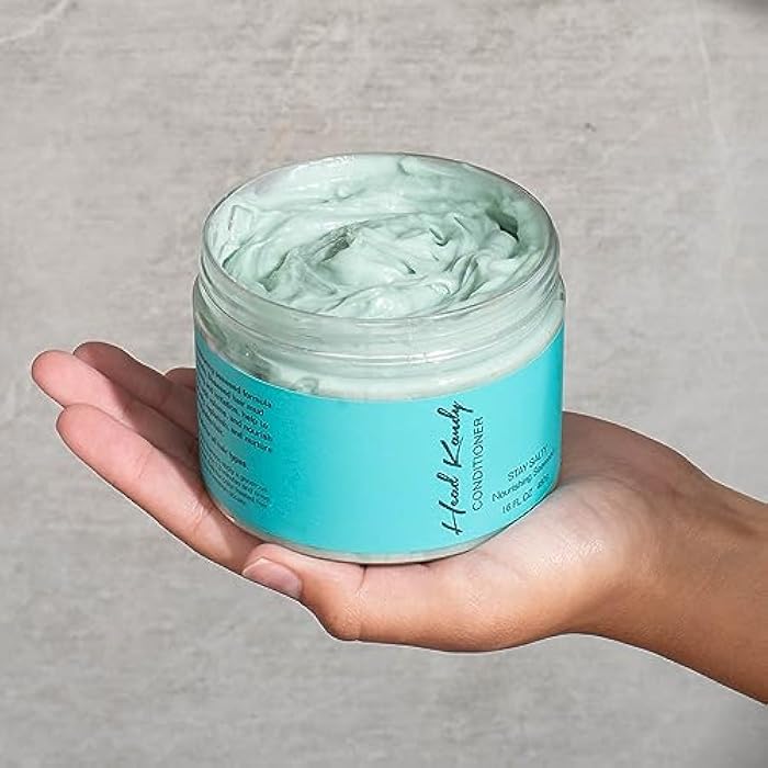 Head Kandy Stay Salty Sea Salt Purifying & Detoxifying Conditioner | Safe for Colored Treated Hair | Seaweed For Hydration, Volume & Shine | 12 oz - Image 5