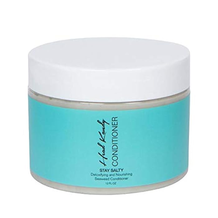 Head Kandy Stay Salty Sea Salt Purifying & Detoxifying Conditioner | Safe for Colored Treated Hair | Seaweed For Hydration, Volume & Shine | 12 oz - Image 1