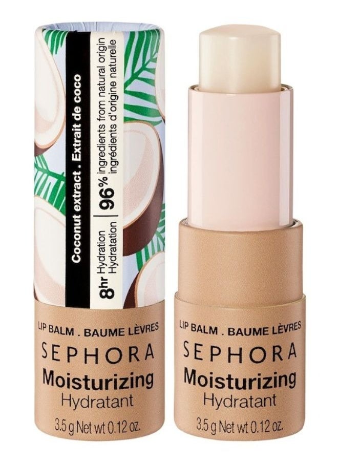 SEPHORA - SEPHORA COLLECTION Moisturizing Lip Balm – Coconut | Hydrating & Nourishing Lip Care for Soft, Smooth Lips | Enriched with Coconut Extract for Deep Moisture & Comfort (3.50g) - Image 1