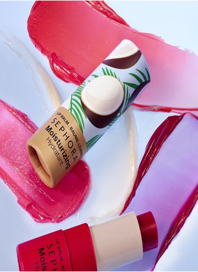 SEPHORA - SEPHORA COLLECTION Moisturizing Lip Balm – Coconut | Hydrating & Nourishing Lip Care for Soft, Smooth Lips | Enriched with Coconut Extract for Deep Moisture & Comfort (3.50g) - Image 1