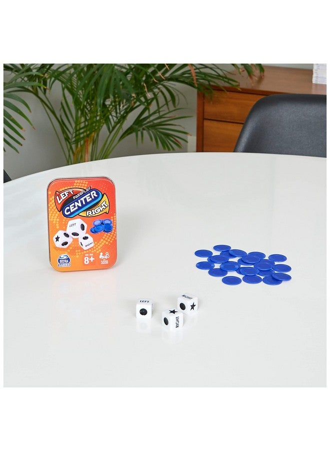 Spin Master Games Spin Master 6061968 Left Center Right Tin Refresh Dice Game - Image 3