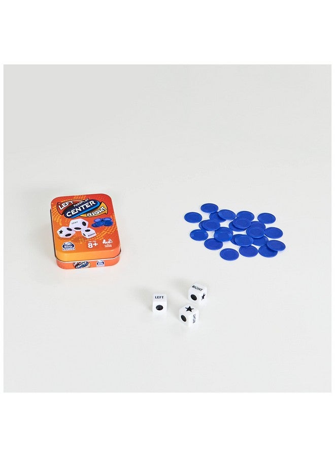 Spin Master Games Spin Master 6061968 Left Center Right Tin Refresh Dice Game - Image 5