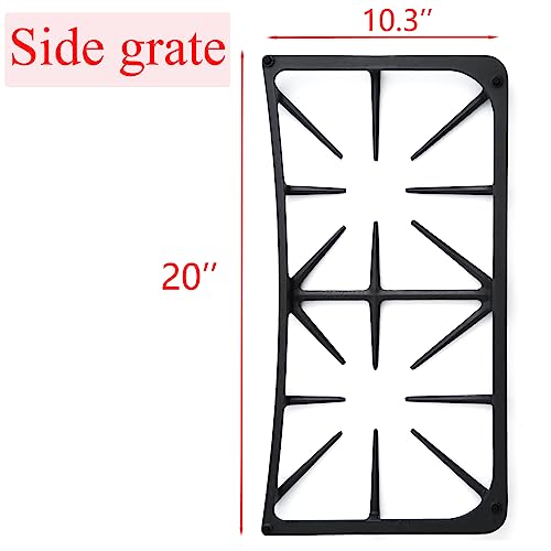 Allstare 5304492147 Burner Grate Replacement Parts For Frigidaire Stove Parts Kenmore Gas Range Parts Stove Surface Top Side Grates Cast Iron A00263801 Cookware Sets 1 Pack - Image 3