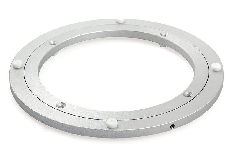 Dailydanny Aluminum Heavy Duty Lazy Susan Rotating Turntable Bearing Swivel Plate Hardware For Dining-Table (10 Inch) - Image 2