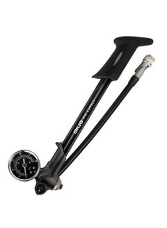 300PSI Front Fork and Front Suspension Pump With Gauge High Pressure Shock Pump with Lever Lock Schrader Valve Bicycle Air Shock Pump for MTB Mountain Bike