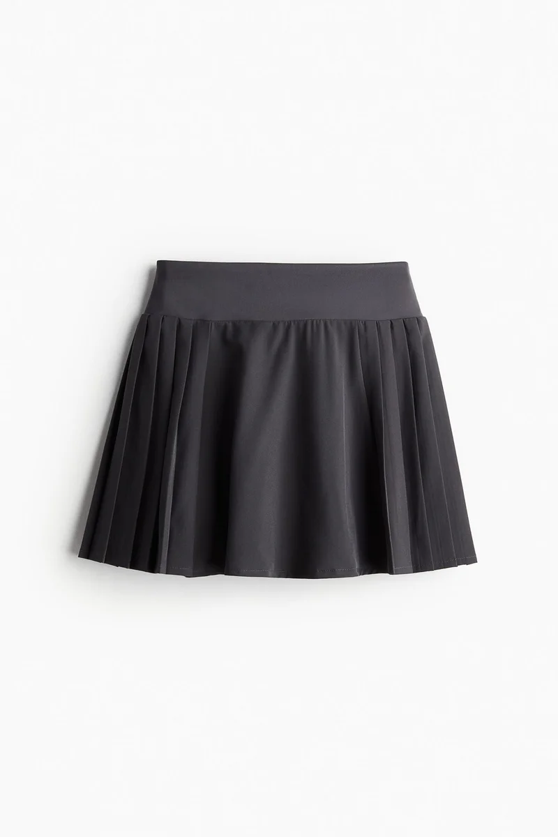 H&M DryMove™ Pleated tennis skirt