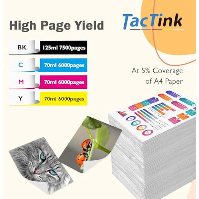 101 INK BOTTLE FOR EPSON 101 FOR EPSON ECOTANK L4150/L4160 L4260 L4266 L6160 L6170 L6176 L6190 L6260 L6270 L6276 L6290 L14150 - Image 3