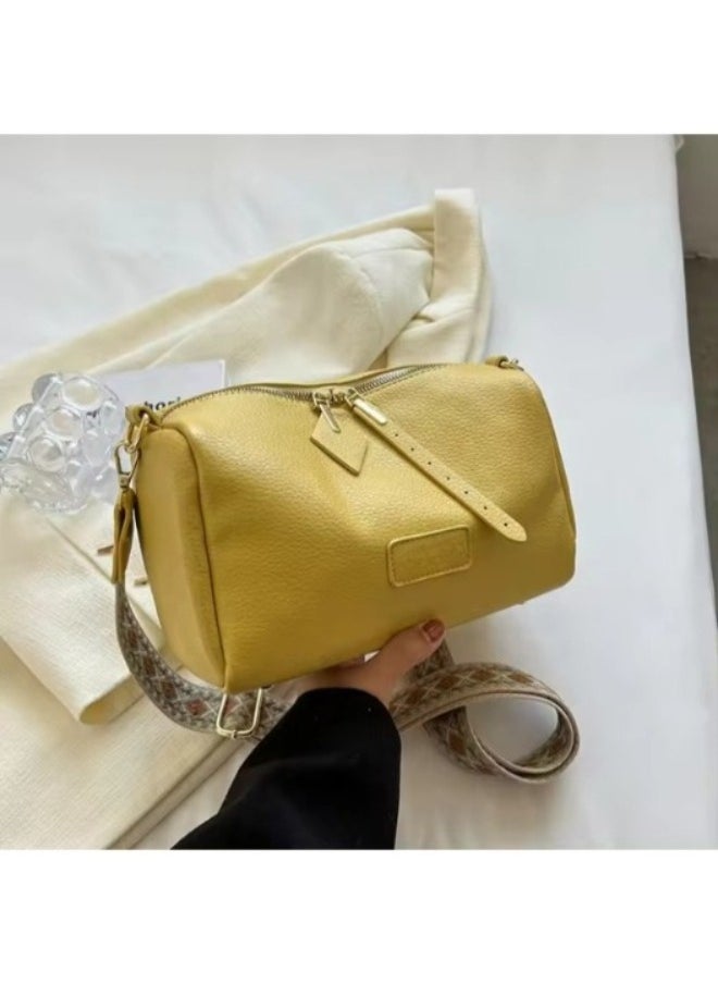 Rup Art Handbags Light Lady Wide Shoulder Strap Crossbody Bag Leather Bags Lady Design Purses For Women Rup Art  - Image 2