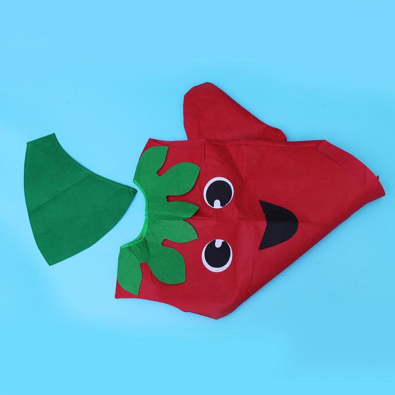 Children's Fruit Vegetables Costume Kids Party Clothing Costumes for Halloween Cosplay Holidy (Pepper) - Image 5