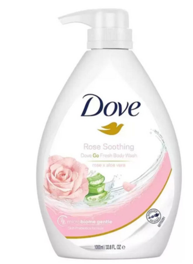 Dove Rose Soothing Go Fresh Body Wash With Rose And Aloe Vera- 1000ml