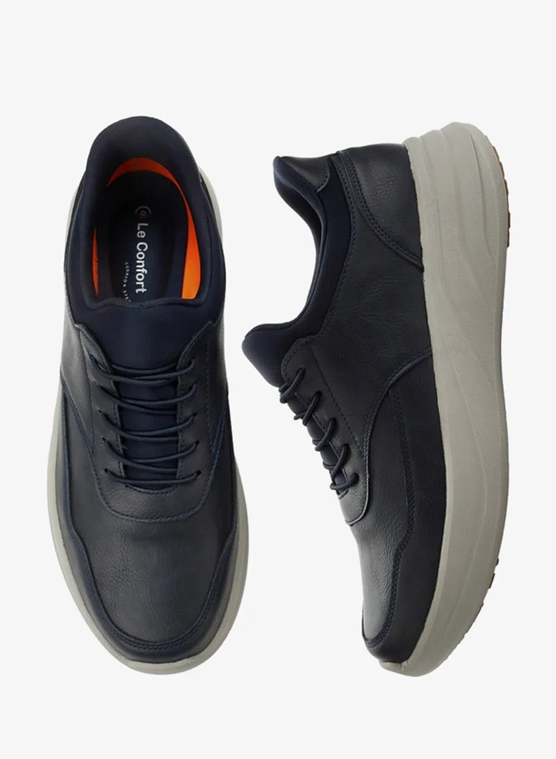 Le Confort Men Lace-Up Ankle Sneakers