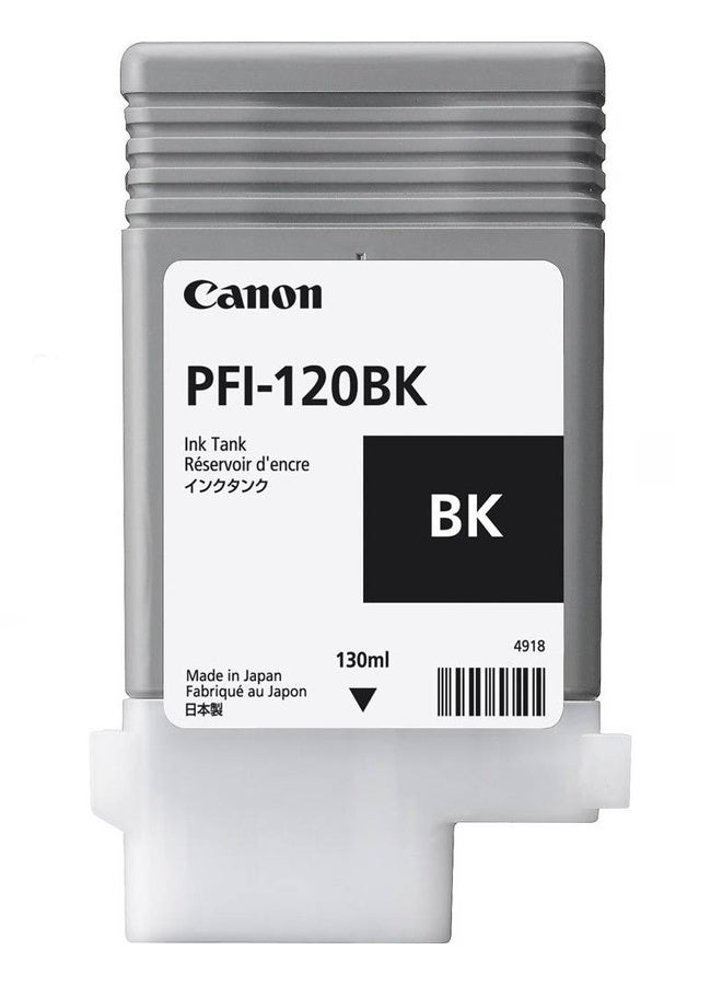 Canon PFI-120BK (2885C001AA) Standard Yield Ink Cartridge - Black - Image 1