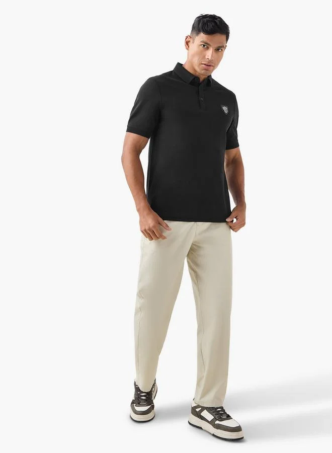 Emperor Emperor Pleated Mid-Rise Straight Fit Poplin Trousers