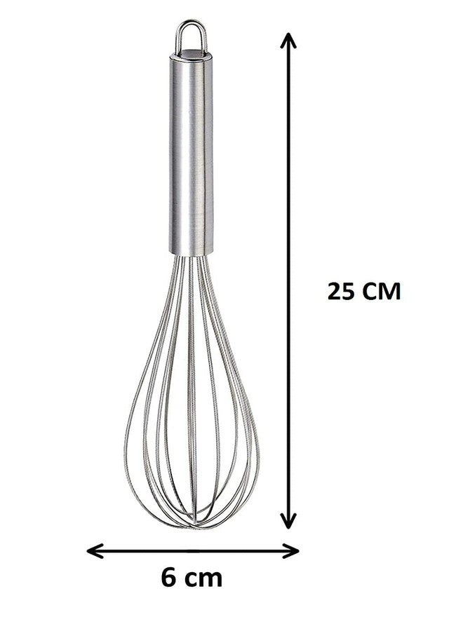 Hookcart Manual Egg Beater for Kitchen – Coffee Beater & Stainless Steel Wire Whisk for Blending & Mixing, Pack of 1 - Image 5