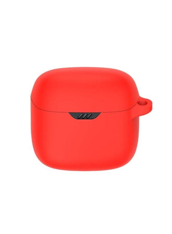 Suitable For JBL TUNE FLEX Small Crystal Bean Earphone Case Silicone Anti-fall Dustproof Charging Bin Case-Color:Black-Model:JBL Beans - Image 5