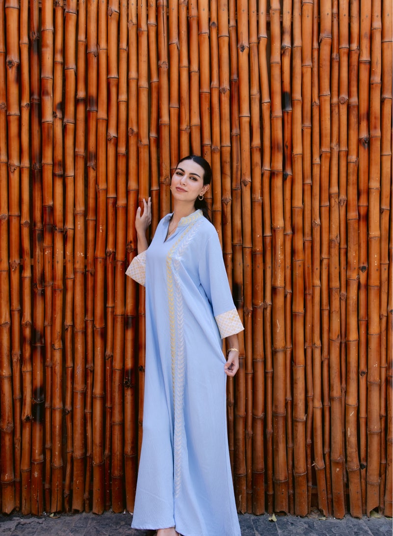 جلابية راقية تطريز عصري - Image 1