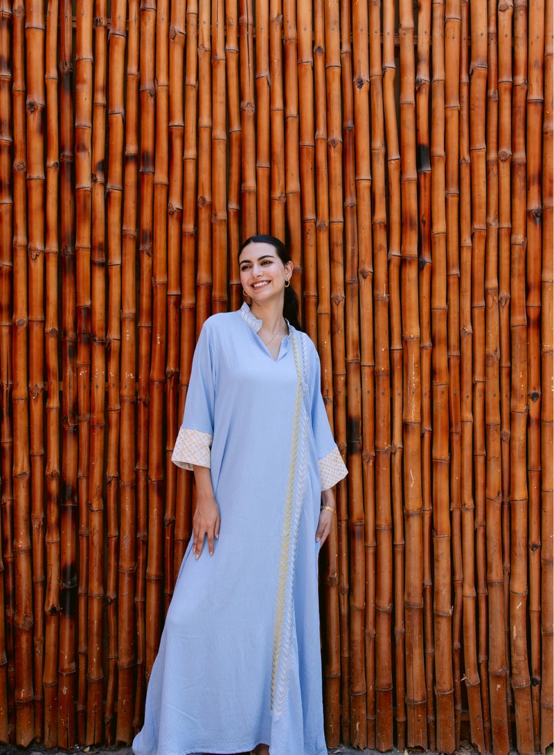 جلابية راقية تطريز عصري - Image 2