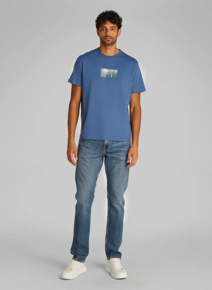 CALVIN KLEIN Overlay Logo T-Shirt