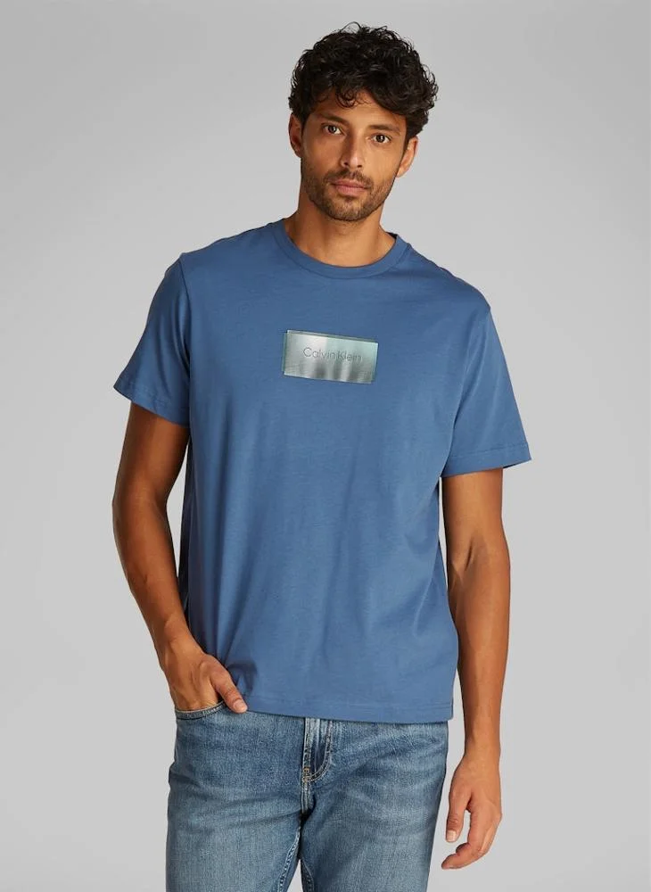 CALVIN KLEIN Gel Overlay Logo T-Shirt