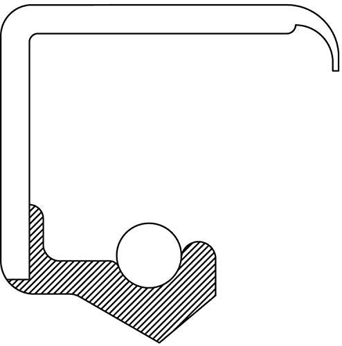 National 7412S Man Trans Input Shaft Seal - Image 3