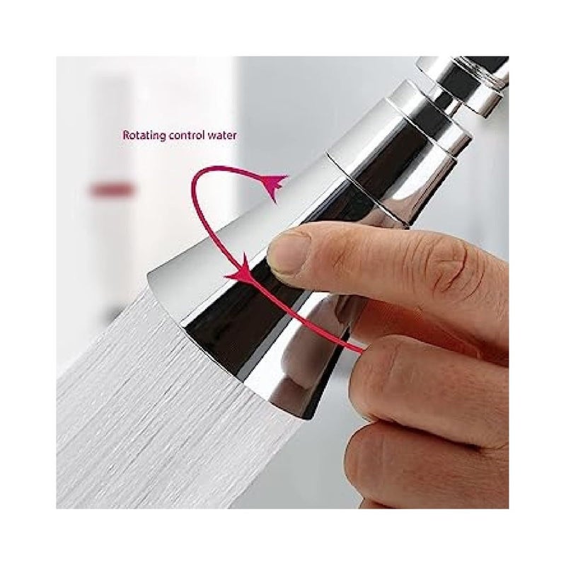 Krivety KRIVETY Movable Kitchen Tap Head Faucet Sprayer Water Spray 360 Degree Rotatable Kitchen Faucet Spray Universal Adapter Set Kitchen Sink Accessories Tools Short - Image 5