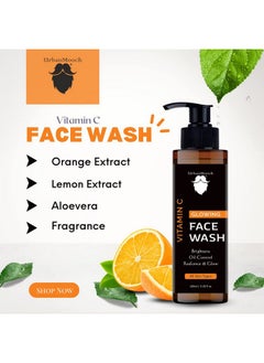 Brightening Vitamin C Face Wash | All Skin Types | Glowing Bright Skin | Refreshing | Paraben & Sulphates Free | Face Wash For Men | 100 Ml - pzsku/ZDB3F2636CDCB2FF27C3DZ/45/_/1735816741/487043fe-a4ad-4cd9-96c3-eefec8049078