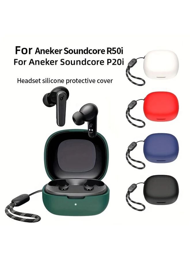 Anker Soundcore R50i P20i Wireless Earbuds Case Shockproof Protective Cover Red - Image 2