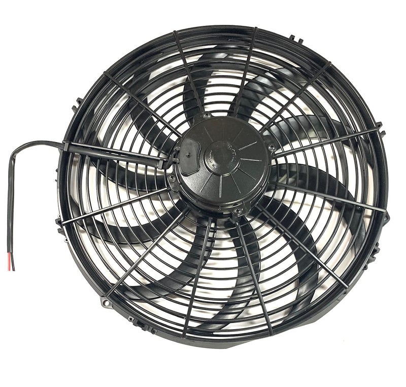 Spal 30102048 Pusher Fan (16In High Performance ; Curved Blade; For Use W/ 30Amp Fuse at 13V), 1 Pack - Image 2