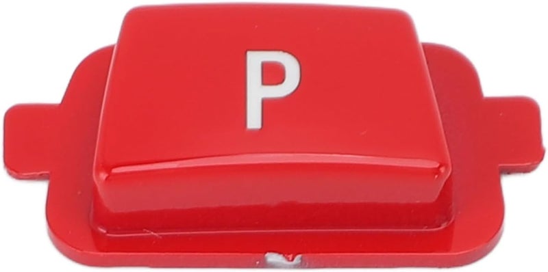 Gear Shift P Button Replacement, Sporty Gear Shift Knob Lever for 1 2 3 4 5 6 7 Series, Includes X3 X4 X5 X6 Models - High - Grade ABS Material, Easy Installation, Durable and (Red) - Image 1