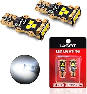 LASFIT LASFIT 921 912 W16W LED Reverse Backup Trunk Cargo Light Bulbs, White Light 1yr Warranty  - Image 1