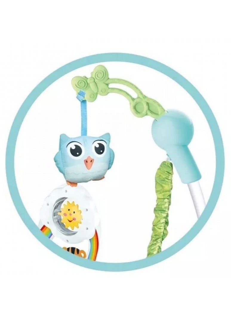 Tropical Jungle Baby Bouncer with Music and Light - Image 2