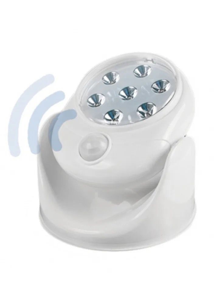 مصباح LED ينشط بالحركة أبيض 5x5.80بوصة - Image 3