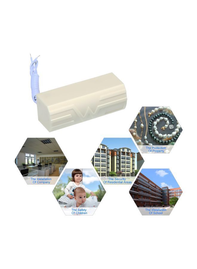 NIBEMINENT Wired Outdoor Vibration Shock Sensor White  - Image 4
