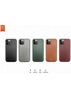 Kajsa Apple iPhone 12 Pro Max Case Luxe Collection Genuine Leather Cover  - Image 4